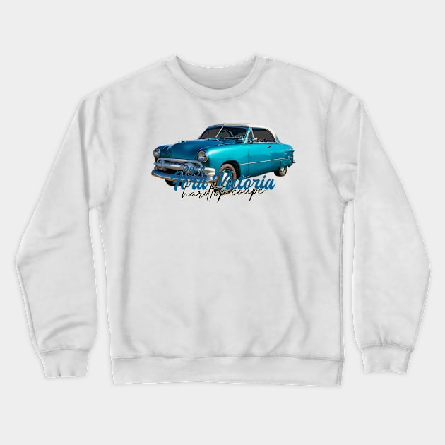 1951 Ford Victoria Hardtop Coupe Crewneck Sweatshirt by Gestalt Imagery